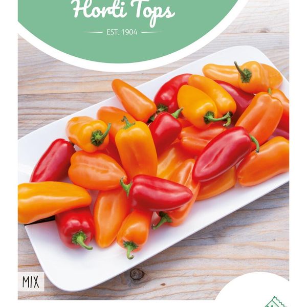 Hovedbilde Paprika. Snackpaprika Mix -Frø-