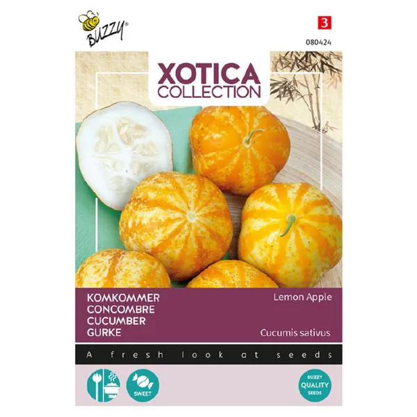 Hovedbilde Agurk Lemon Apple, sitronargurk -Frø-