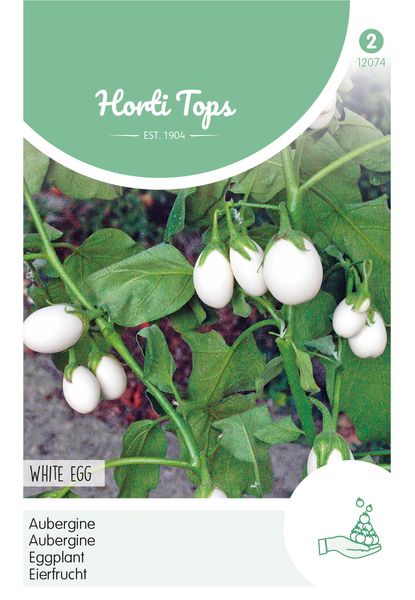 Hovedbilde Aubergine White Eggs -Frø-