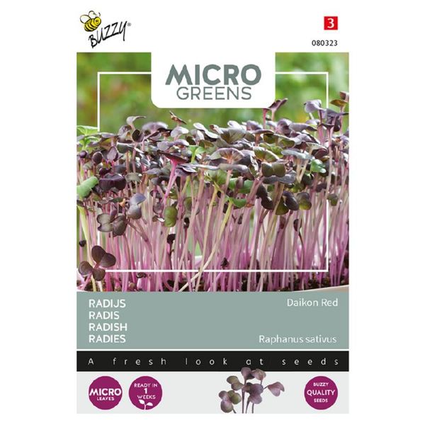 Hovedbilde Micro Greens, Reddik -Frø-