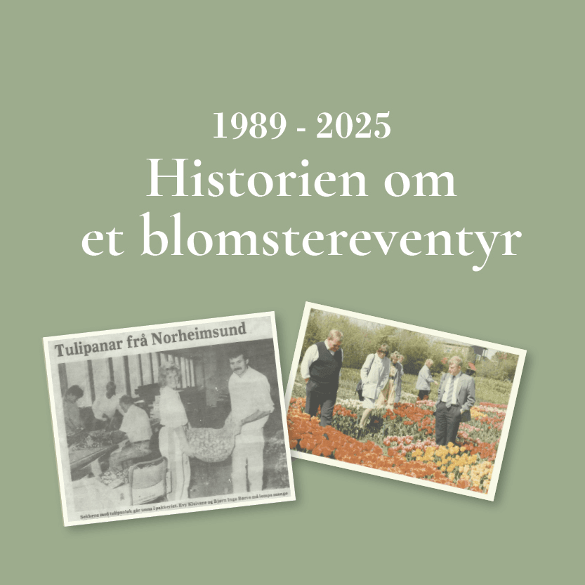1989-2025: historien om et blomstereventyr